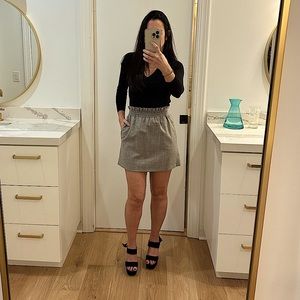 J Crew Grey Wool Skirt